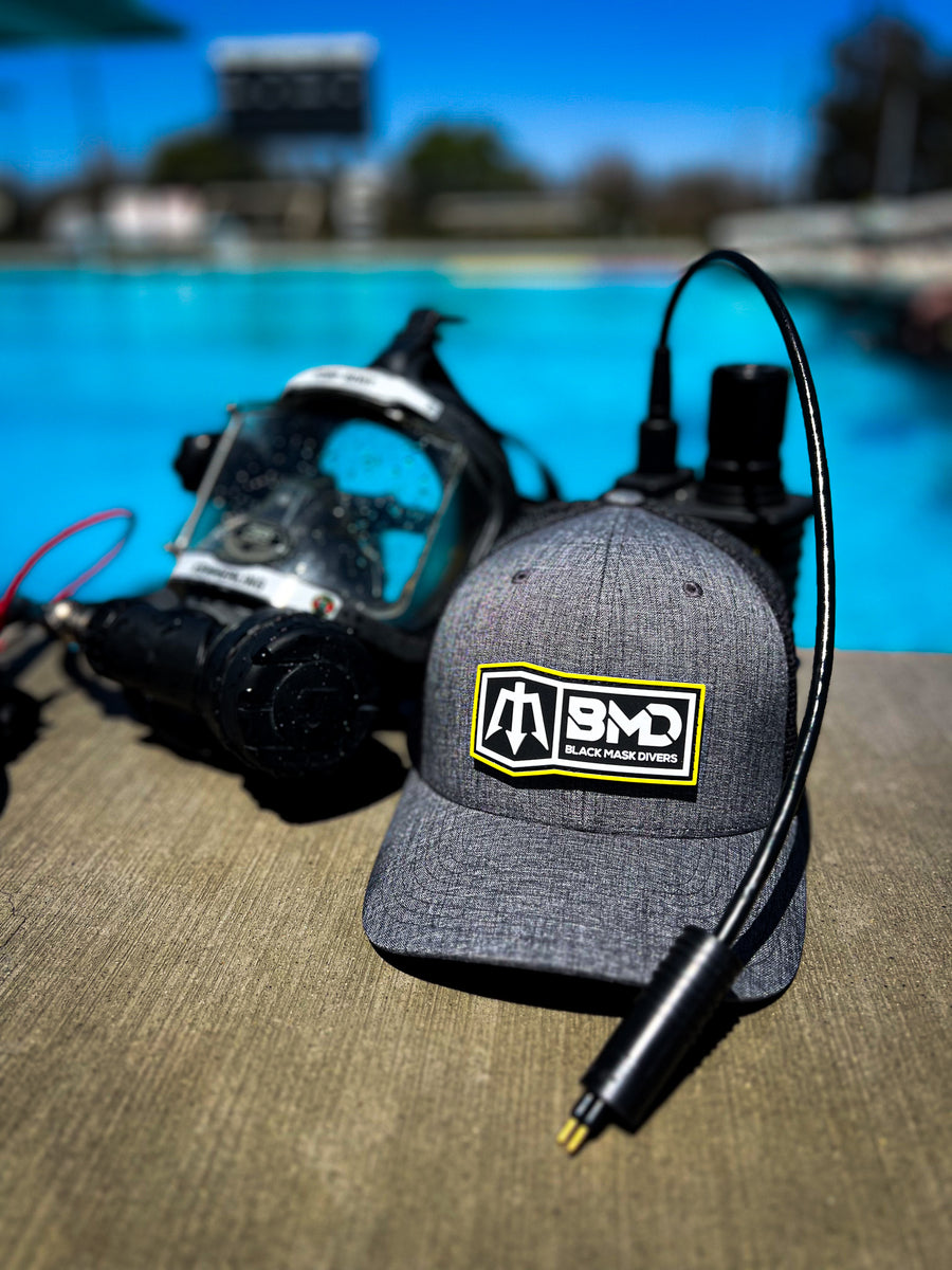 BMD Signature Operator Hat – Black Mask Divers