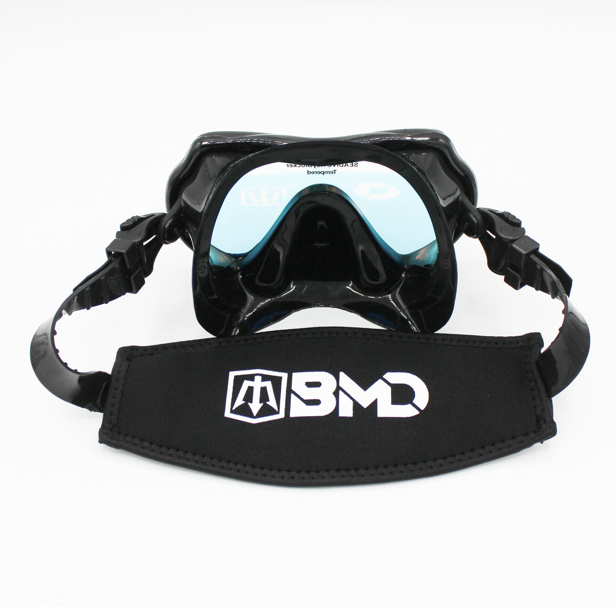 BMD SCUBA Mask Strap Black Mask Divers