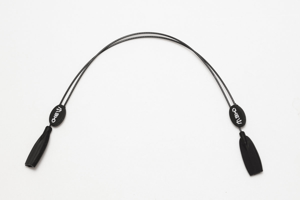 BMD Spec Straps Sunglass Retainers Black Mask Divers