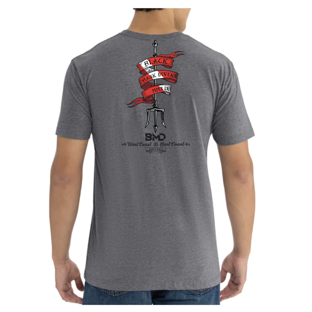 Banner & Trident T Heather