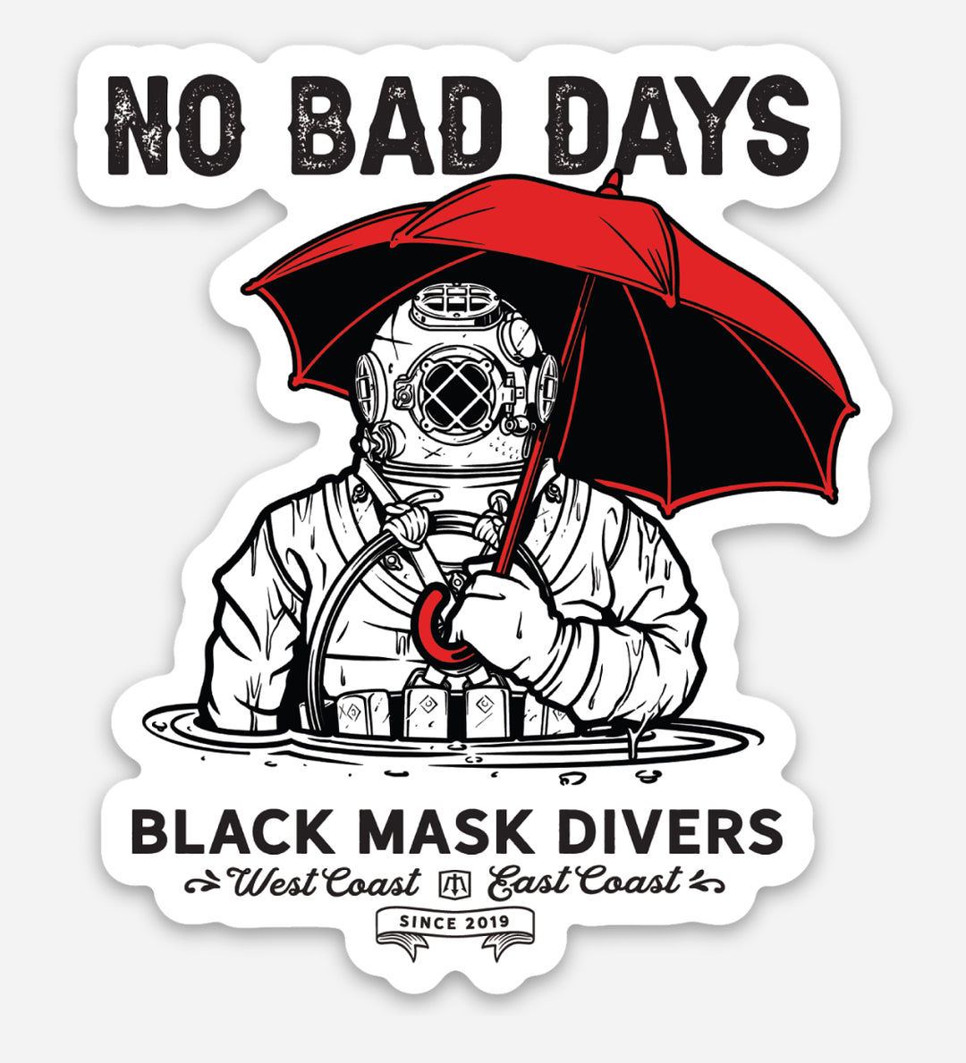 NO BAD DAYS – Black Mask Divers