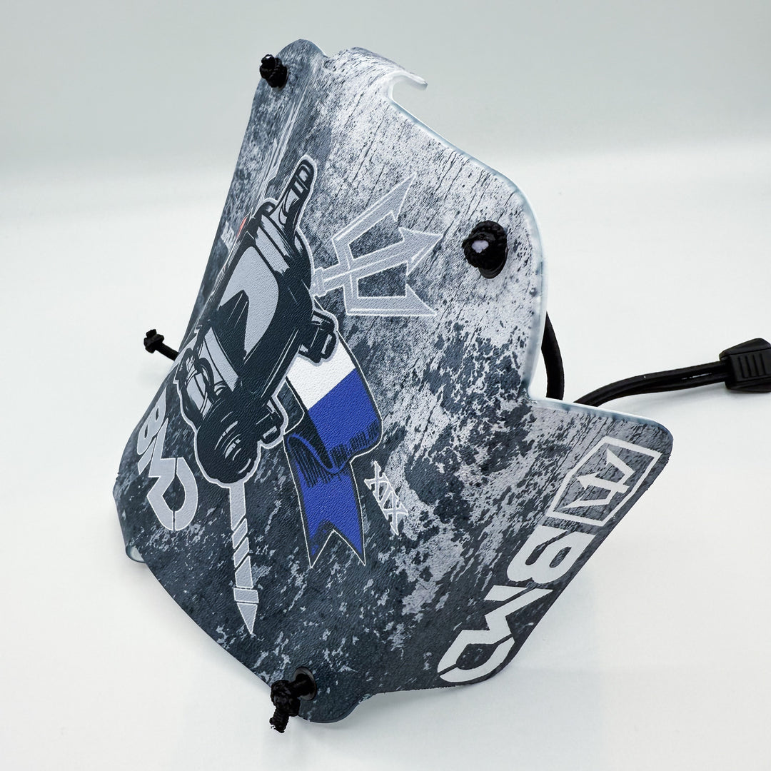 sick series schutzblech BA SHIELDS FFM Shield – Black Mask Divers