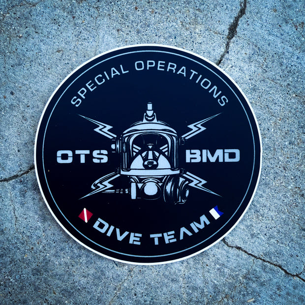 OTS BMD Special Operations Team Sticker