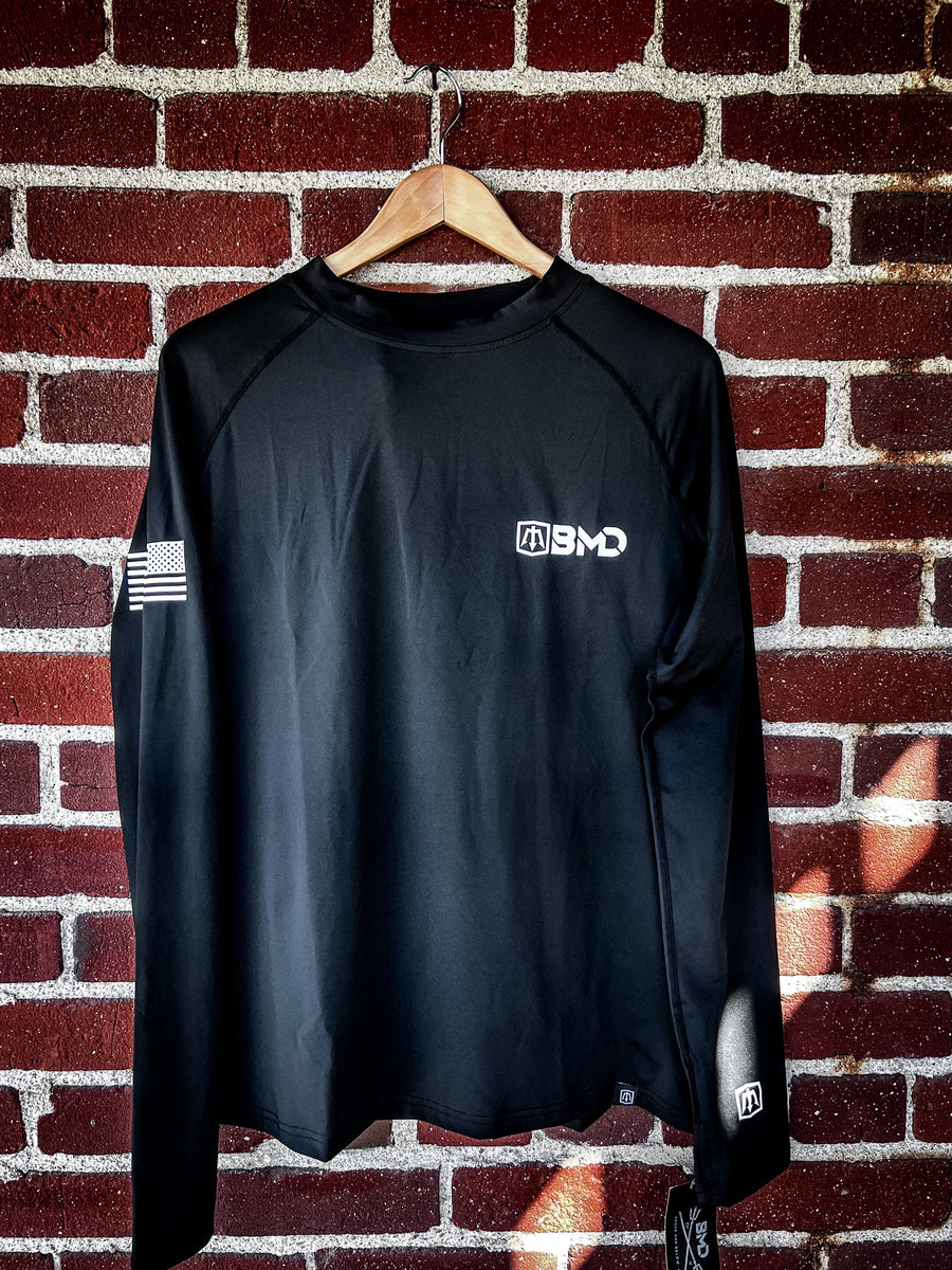 BMD RASH GUARD Black Mask Divers