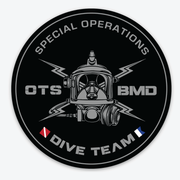 OTS BMD Special Operations Team Sticker