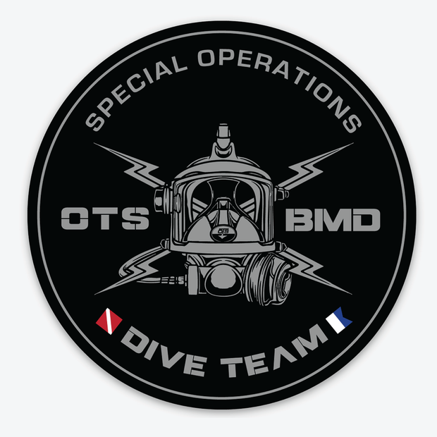 OTS BMD Special Operations Team Sticker