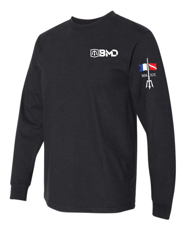 BMD Signature Long Sleeve T BLACK