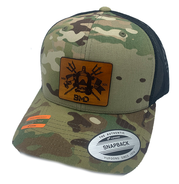 BMD Leather Multicam Trucker