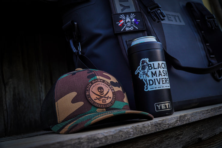 Jolly Roger Trucker - Woodland Camo