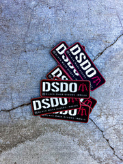 D.S.D.O. Sticker