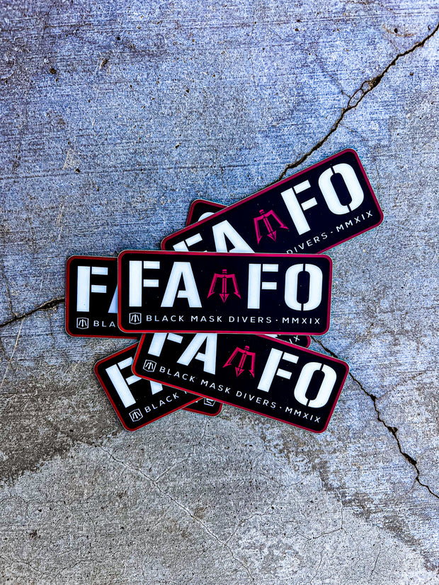 F.A.F.O. Sticker