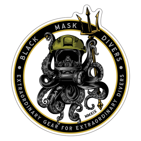 F.A.F.O. Sticker – Black Mask Divers