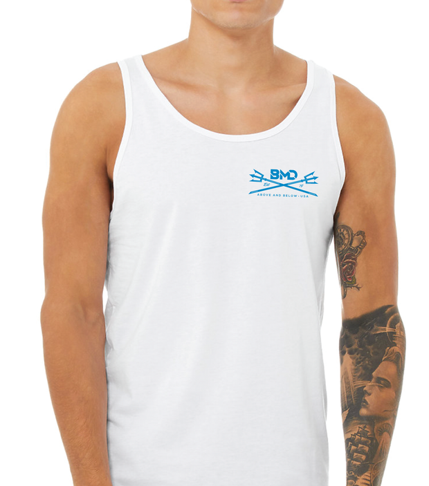 NEW Men's Topo Tank White