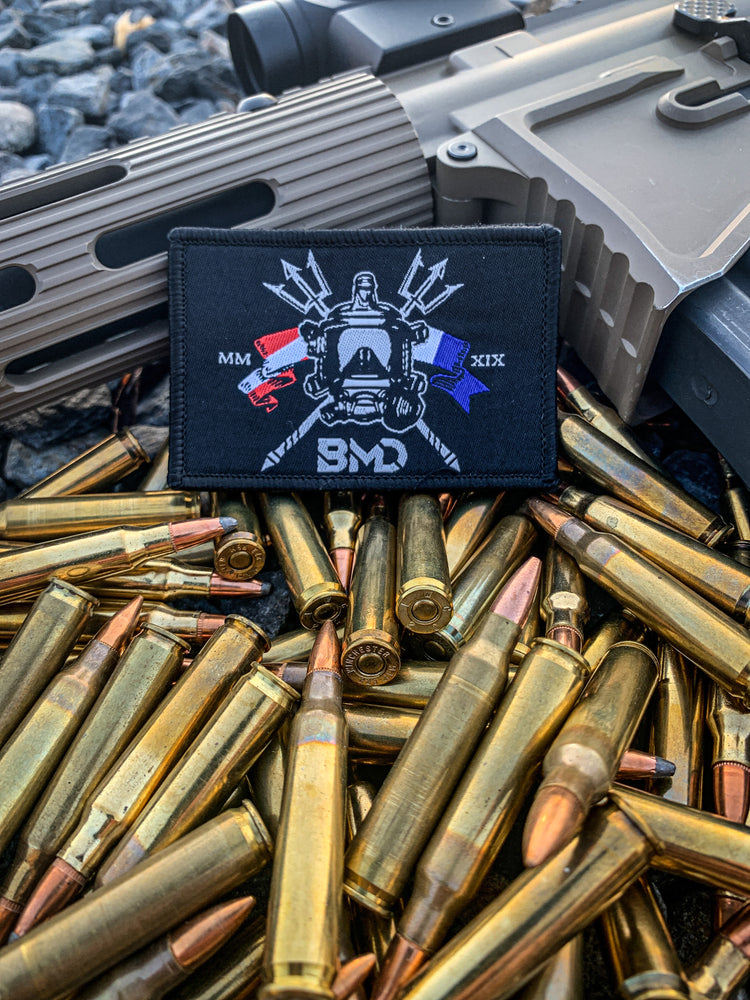 BMD PVC Crossed Trident patch